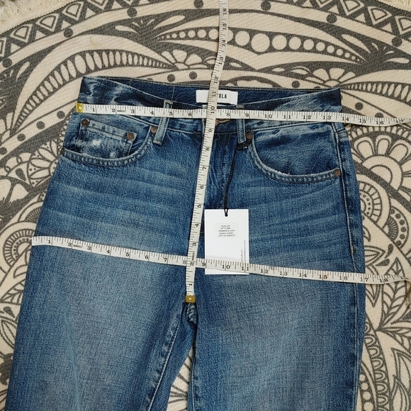 PISTOLA Presley high rise girlfriend jeans size 25 - Picture 10 of 11